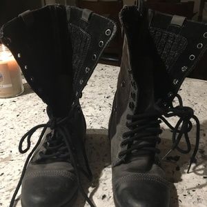 Steve Madden Combat Boots
